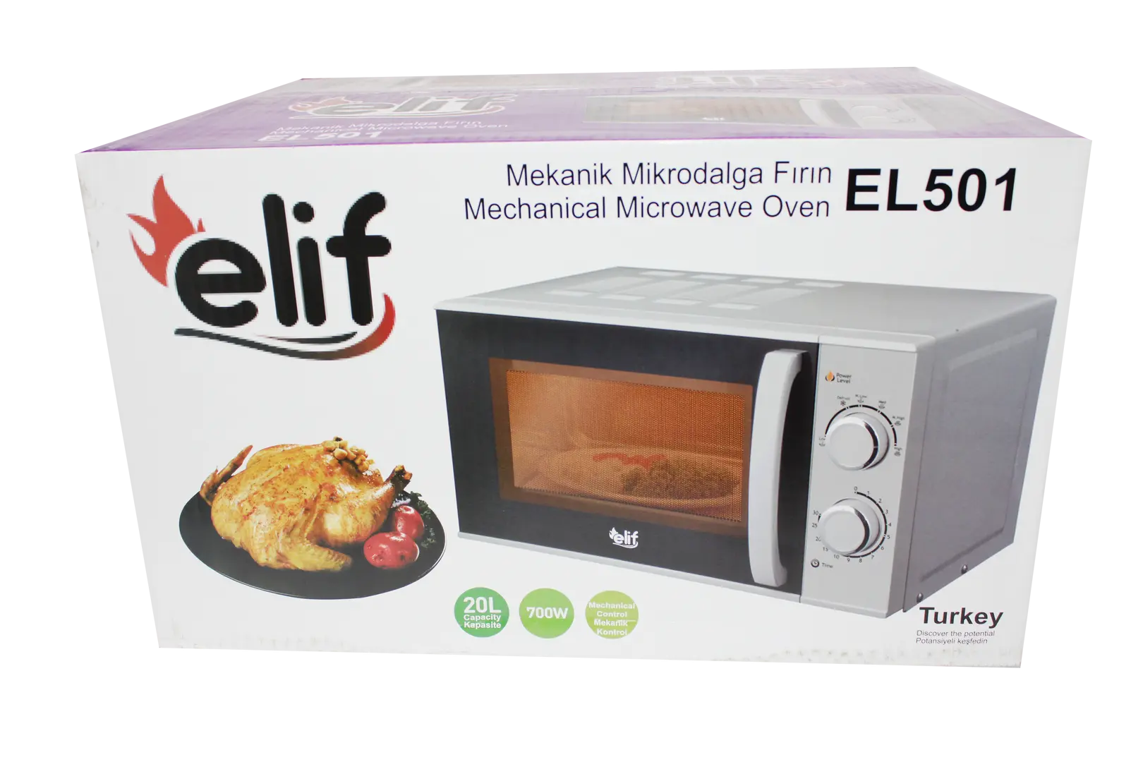 Mikrodalğalı soba ELIF EL501